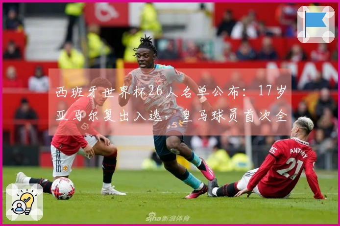 西班牙世界杯26人名单公布：17岁亚马尔复出入选，皇马球员首次全部缺席